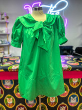 Load image into Gallery viewer, Green Bow Tie Dress