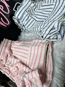 Sal Striped Shorts Pink