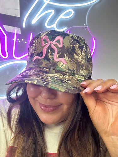 Camo Pink Bow