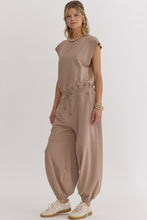 Load image into Gallery viewer, Blair Oversized Jumpsuit Mocha