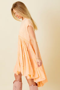 Apricot Swing Dress