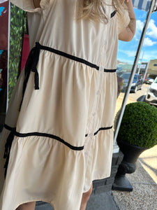 Maki Cream Dress