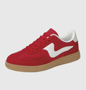 Modern Red Dupe Sneakers