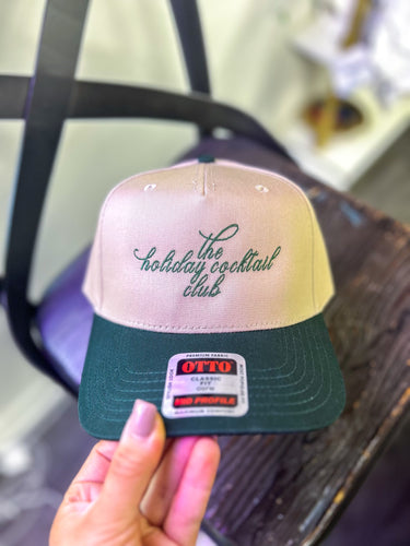 Holiday Cocktail Club Hat