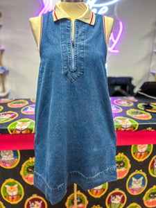 Daisy Denim Collared Dress