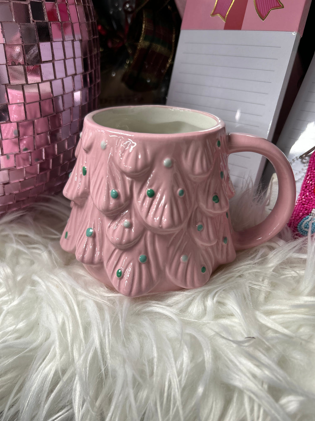 Pink Tree Mug