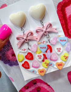 Candy Hearts Earrings