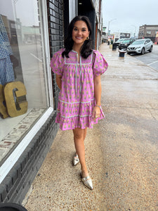 Lovely Lavender Mini Dress