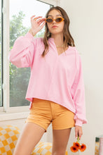 Load image into Gallery viewer, Lyla V-Neck Top Pink