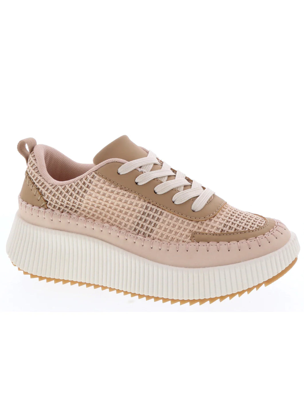 Rue Woven Sneakers Nude