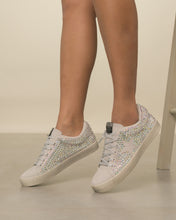 Load image into Gallery viewer, Crystal Run Rhinestone Sneakers