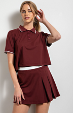 Load image into Gallery viewer, Preppy Girl Set Maroon
