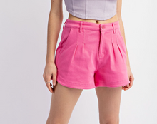 Load image into Gallery viewer, Sasha Stretch Shorts Hot Pink