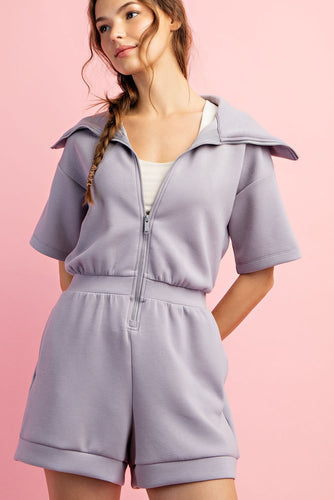 Tilly Romper Mystic Gray