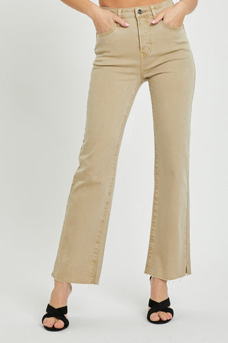 Holly Straight Leg Jeans Sand