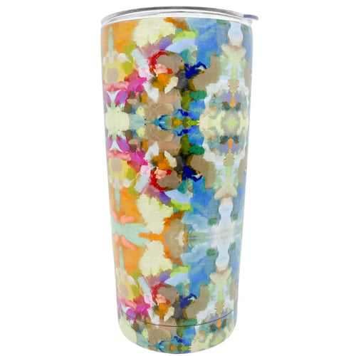 Laura Park Indigo Girl Blue Tall Tumbler